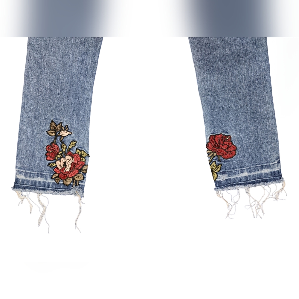 Flying Monkey Platinum - Embroidered Distressed J… - image 2